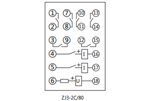 ZJ3-2C/80接線(xiàn)圖