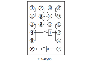 ZJ3-4C/80接線(xiàn)圖