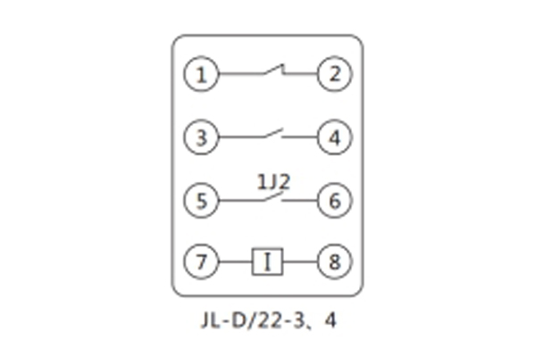 JL-D/22-4接線(xiàn)圖