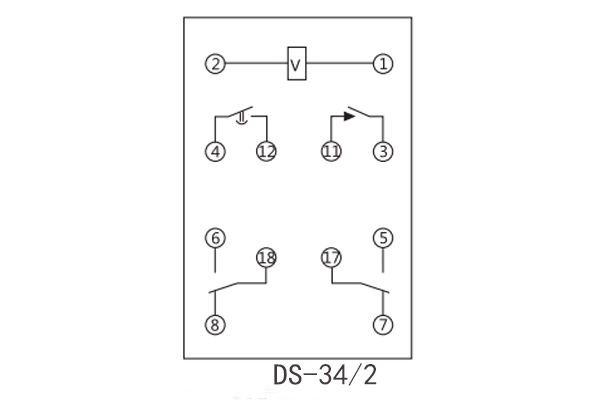 DS-34/2電磁式時間繼電器