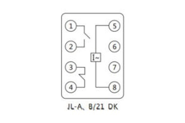 JL-A-21DK內(nèi)部接線及外引端子圖（正視圖）1.jpg