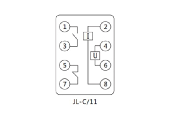 JL-C-11內(nèi)部接線及外引接線圖（正視圖）1.jpg